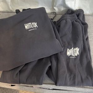 white fox set